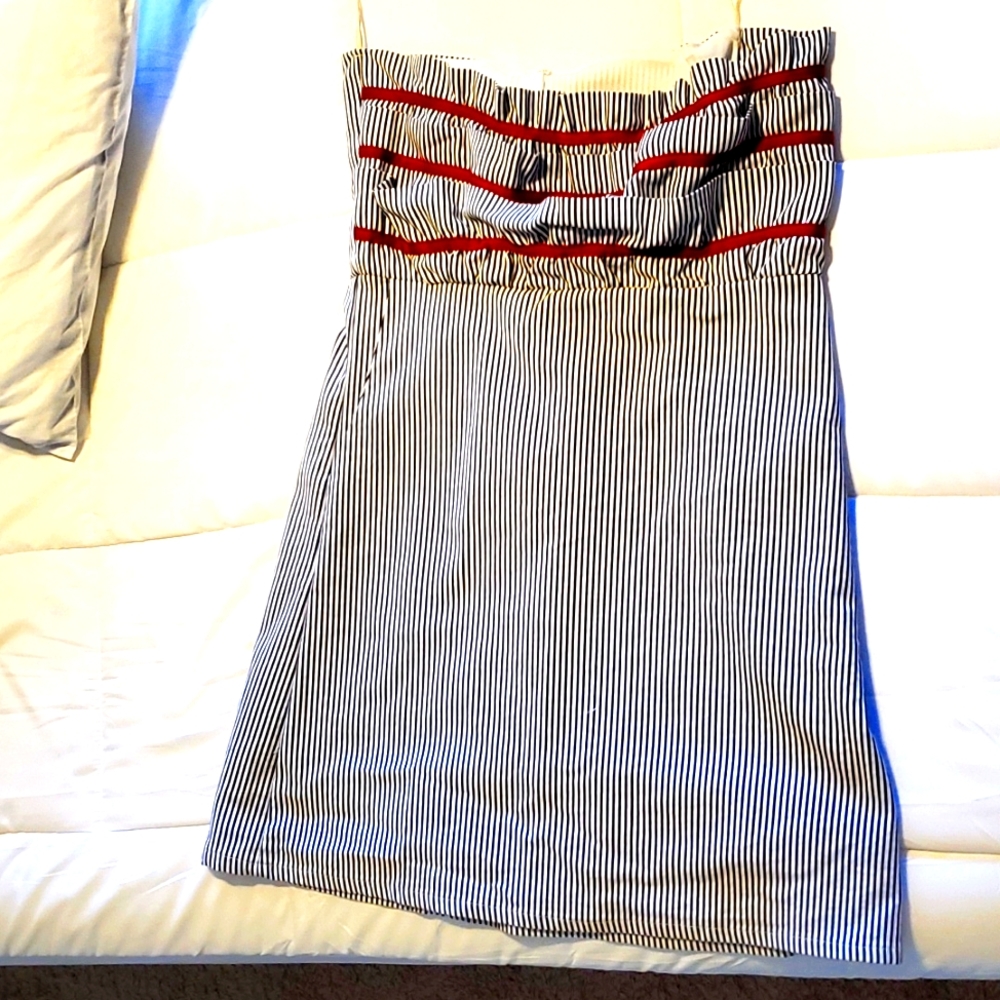 NWOT Large Judith March Strapless Dress